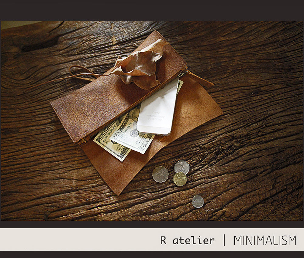 Handmade Leather Clutch Wallet