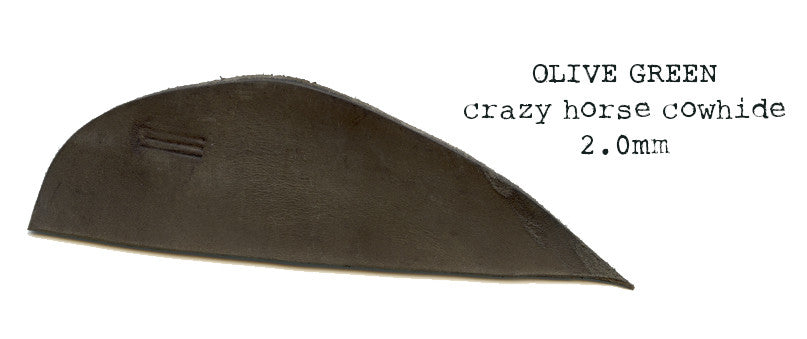 R.atelier Personal Planner Leather Cover | Filofax Personal Size | Olive Green