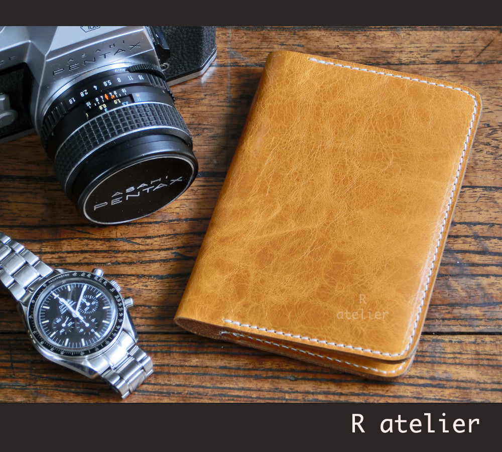 Handmade Leather Passport Wallet | Passport Cover | Travel Organizer Wallet