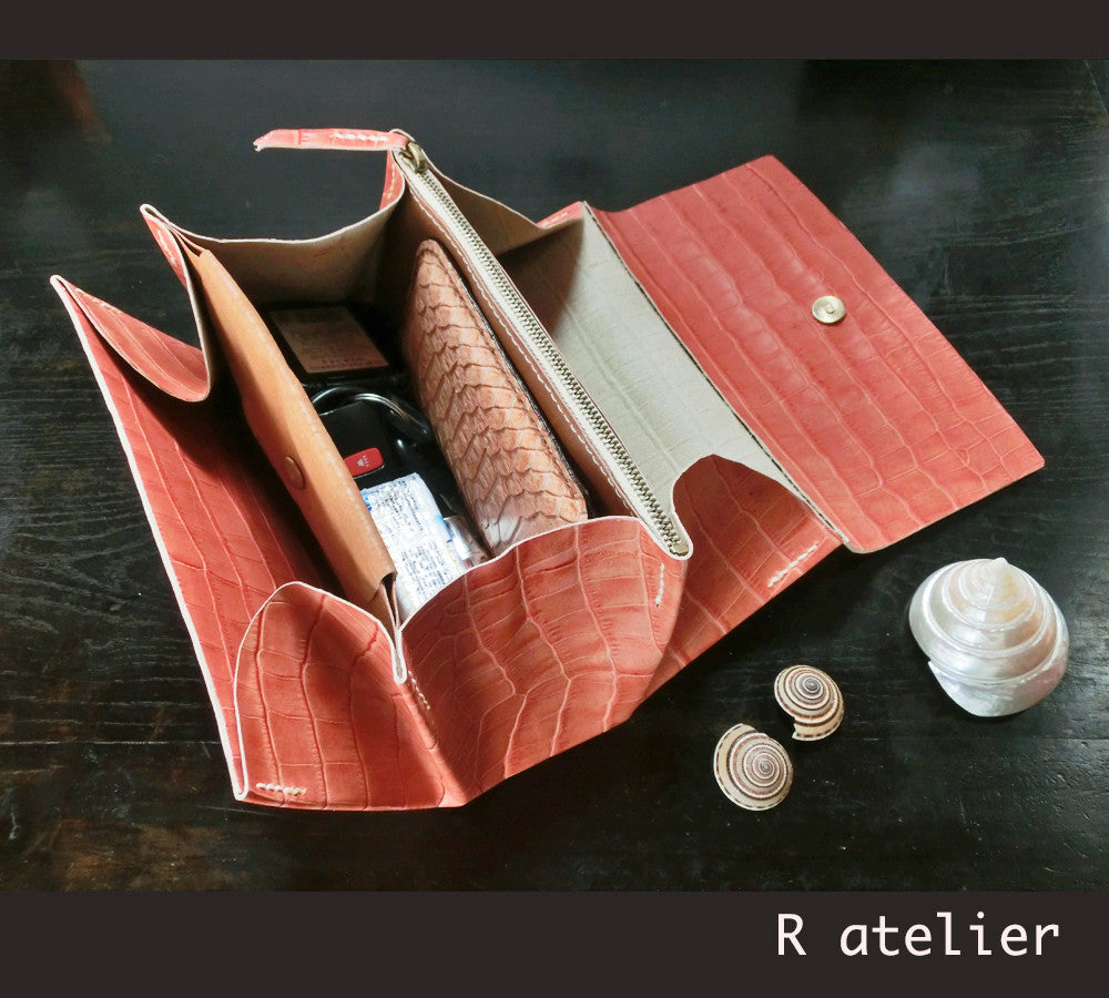 Handmade Leather Clutch Bag