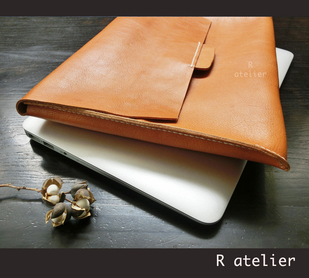 Handmade Leather MacBook Air/Pro Sleeve | Laptop Case / Sleeve