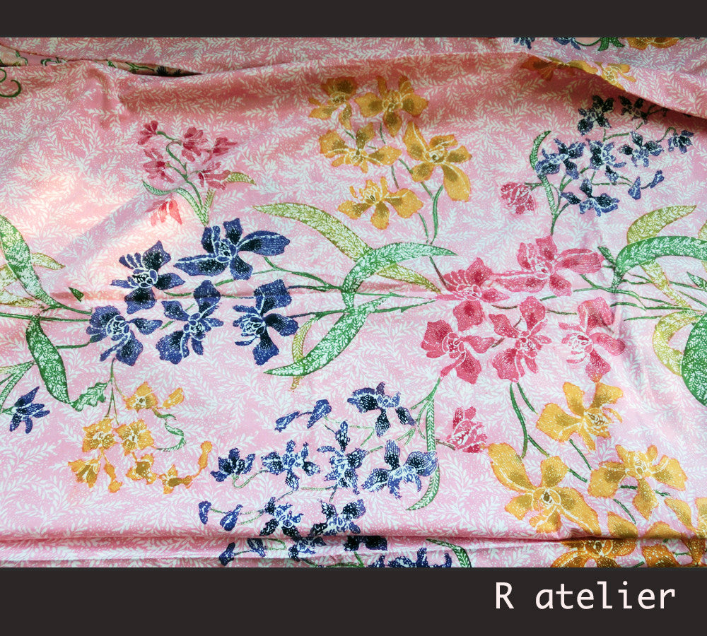 Handmade Indonesian Batik Fabric | Traditional Floral Design