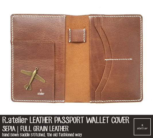WORK IN PROGRESS: R.atelier Premium Leather Passport Wallet Cover