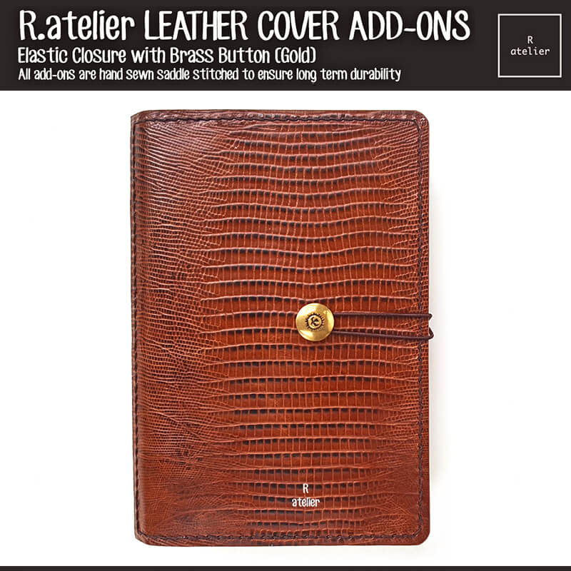 R.atelier Hobonichi A6 Leather Notebook Folio Cover