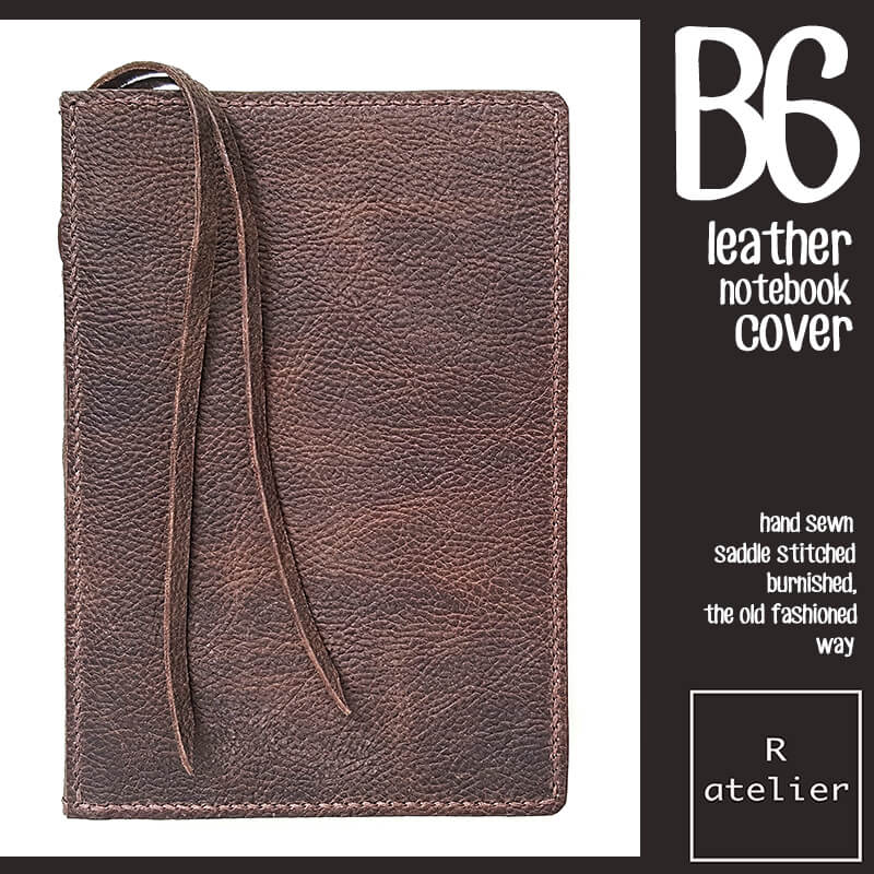 R.atelier B6 Stalogy Leather Notebook Folio Cover