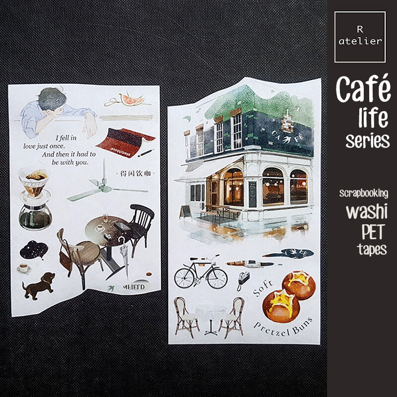 Café Life Series Scrapbooking Washi Tape