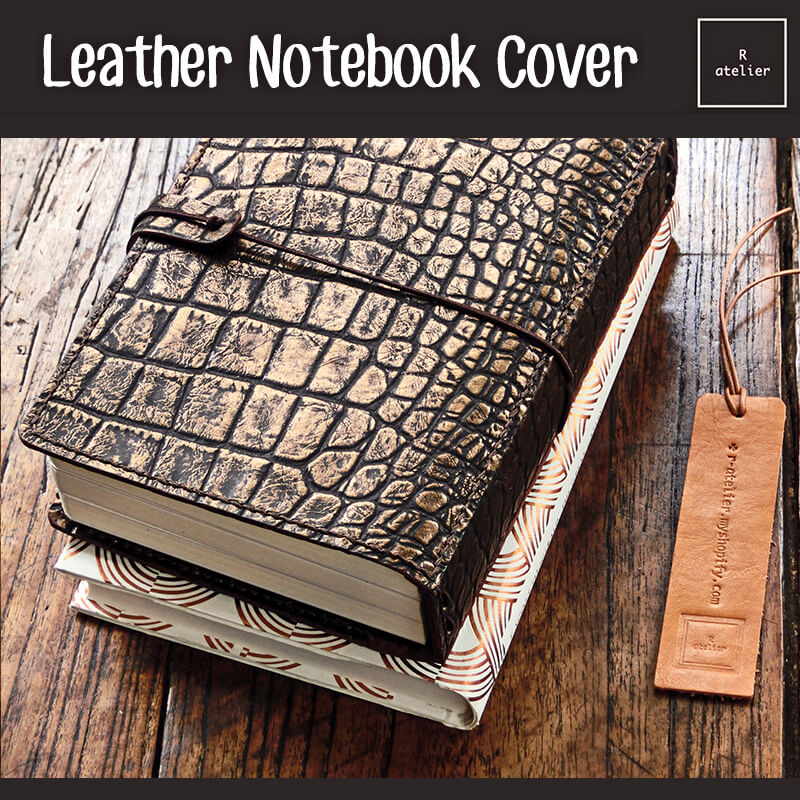 R.atelier B6 / B6 Slim TN Leather Notebook Folio Cover