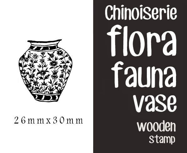 Chinoiserie Flora & Fauna Series Scrapbooking Stamps