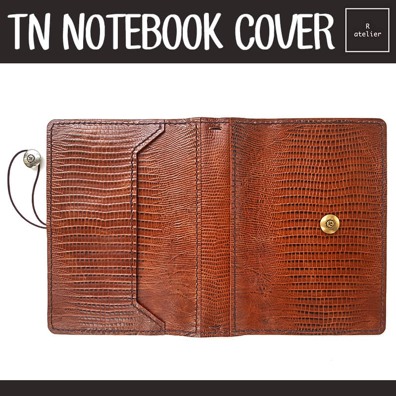 R.atelier A6 TN Leather Notebook Journal Cover Folio