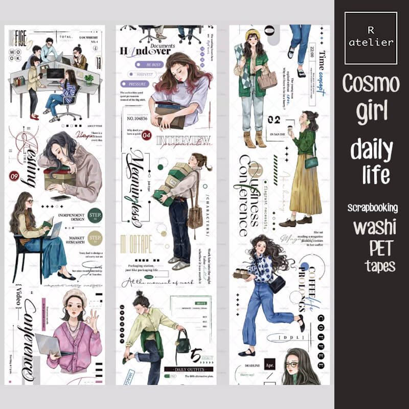 Cosmo Girl Daily Life Scrapbooking Washi Tape