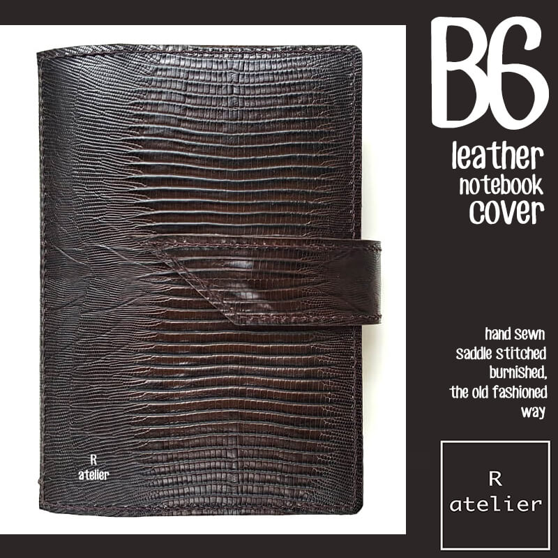 R.atelier B6 / B6 Slim TN Leather Folio | Double Espresso
