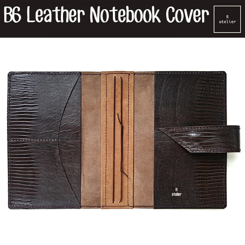R.atelier B6 / B6 Slim TN Leather Folio | Double Espresso