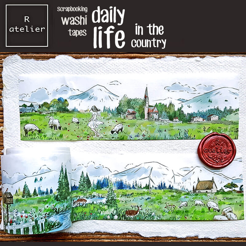 Daily Life in the Country Scrapbooking Washi Tape