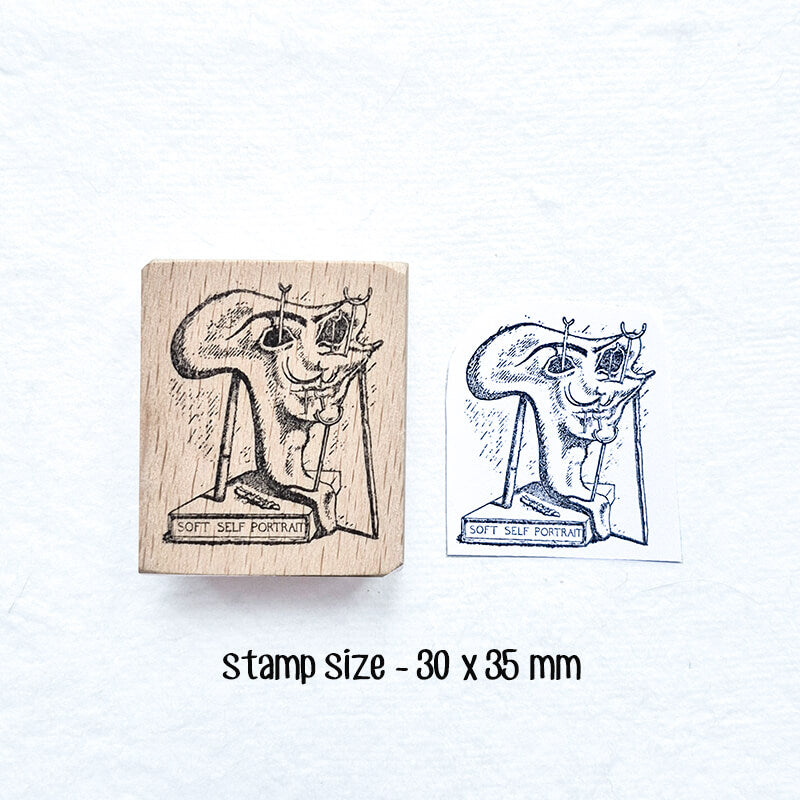 Modern Art Artists Scrapbooking Stamp