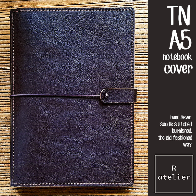 R.atelier A5 TN Leather Notebook Journal Folio Cover