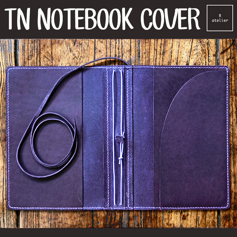 R.atelier A5 TN Leather Notebook Journal Cover Folio