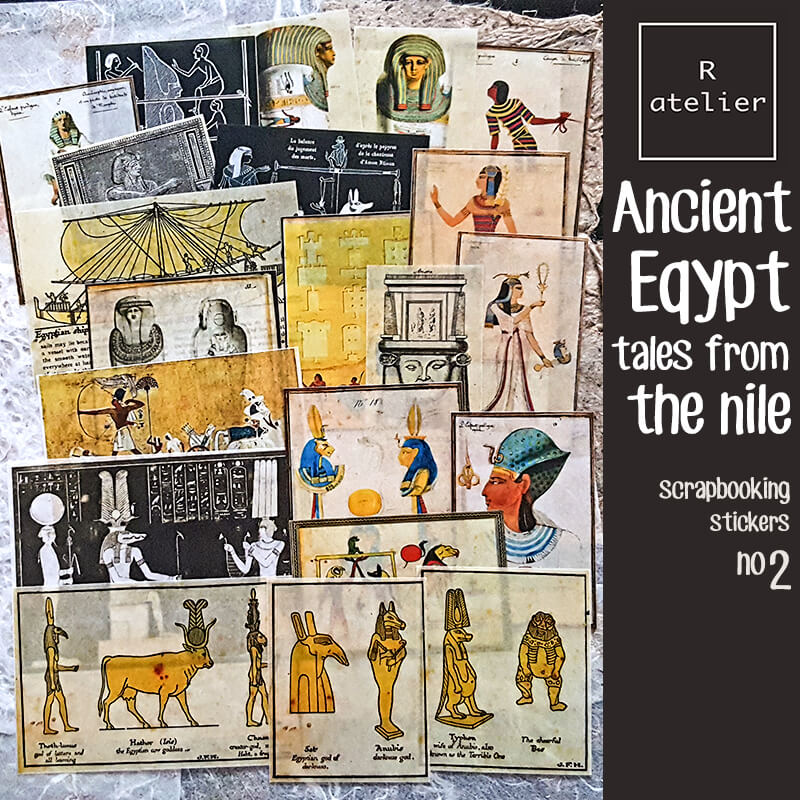 Ancient Egypt Series Scrapbooking Stickers