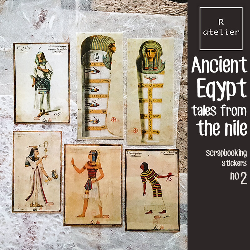 Ancient Egypt Series Scrapbooking Stickers