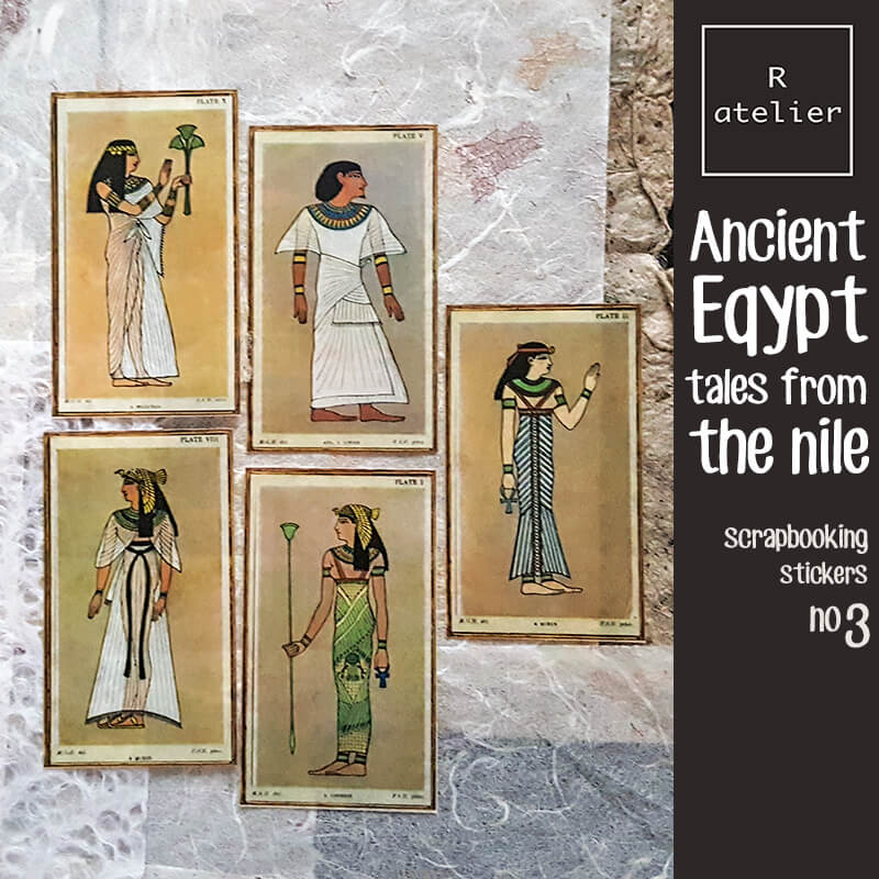 Ancient Egypt Series Scrapbooking Stickers