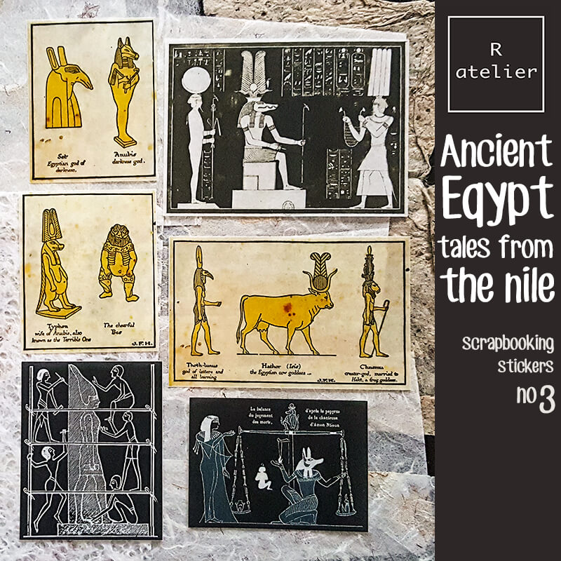 Ancient Egypt Series Scrapbooking Stickers