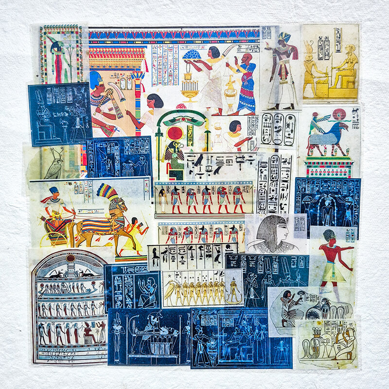 Ancient Egypt Tales from the Nile (2) Ephemera Junk Journal Scrapbooking Box