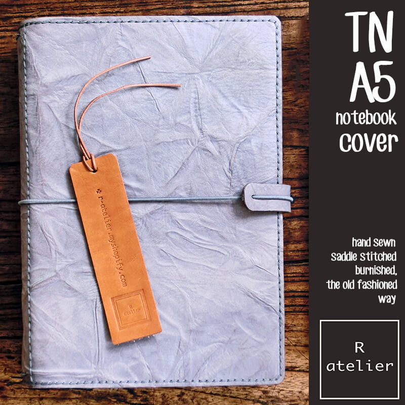 R.atelier A5 TN Leather Notebook Journal Folio Cover