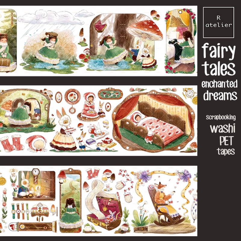 Fairy Tales Enchanted Dreams Scrapbooking Washi Tape