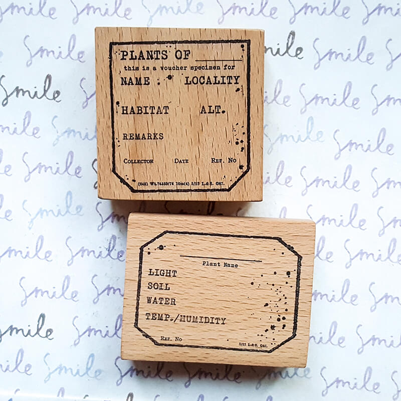 Frames Labels Borders Scrapbooking Wooden Stamps