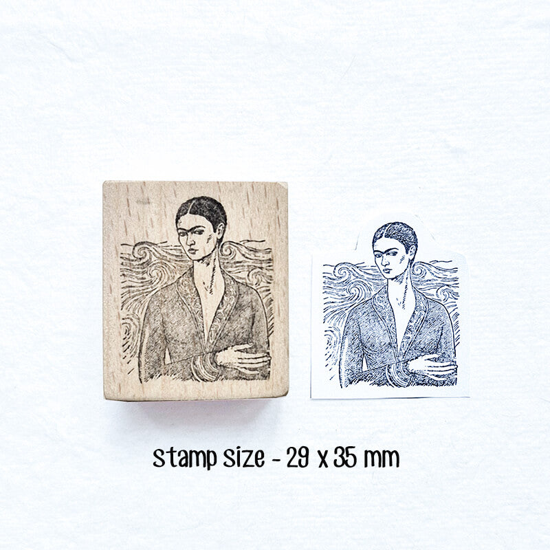 Modern Art Artists Scrapbooking Stamp