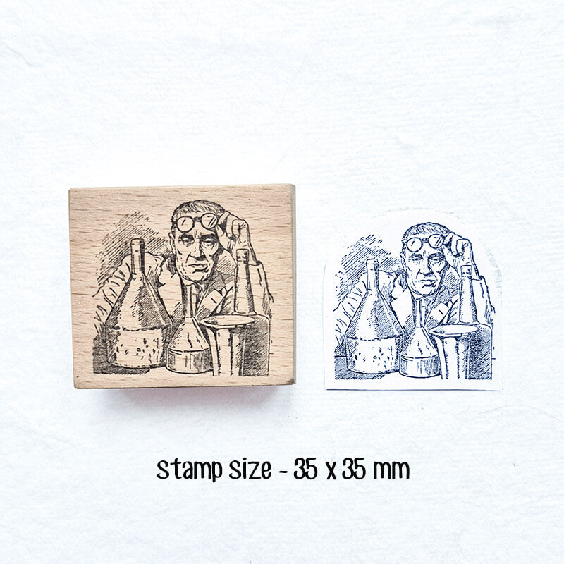 Modern Art Artists Scrapbooking Stamp