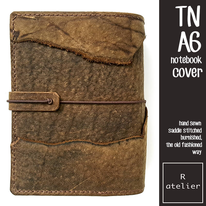 R.atelier A6 TN Leather Notebook Journal Cover Folio