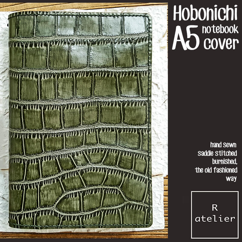 R.atelier Hobonichi A5 Leather Notebook Folio Cover