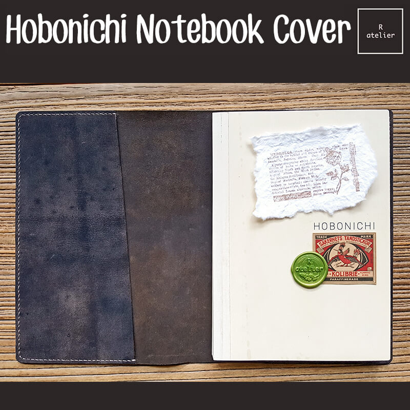 R.atelier Hobonichi A5 Leather Notebook Folio Cover