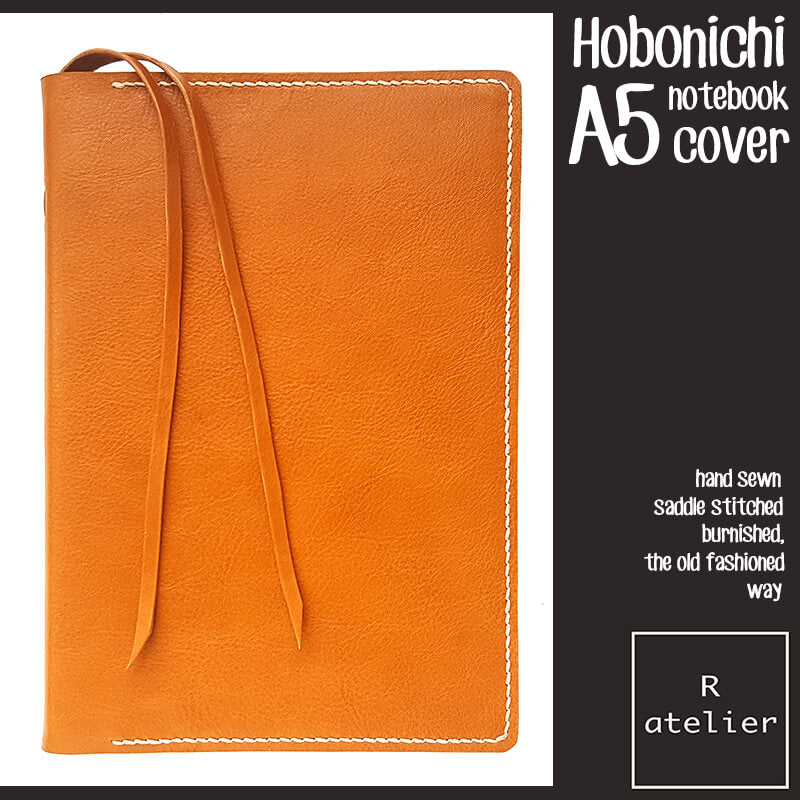 R.atelier Hobonichi A5 Leather Notebook Folio Cover