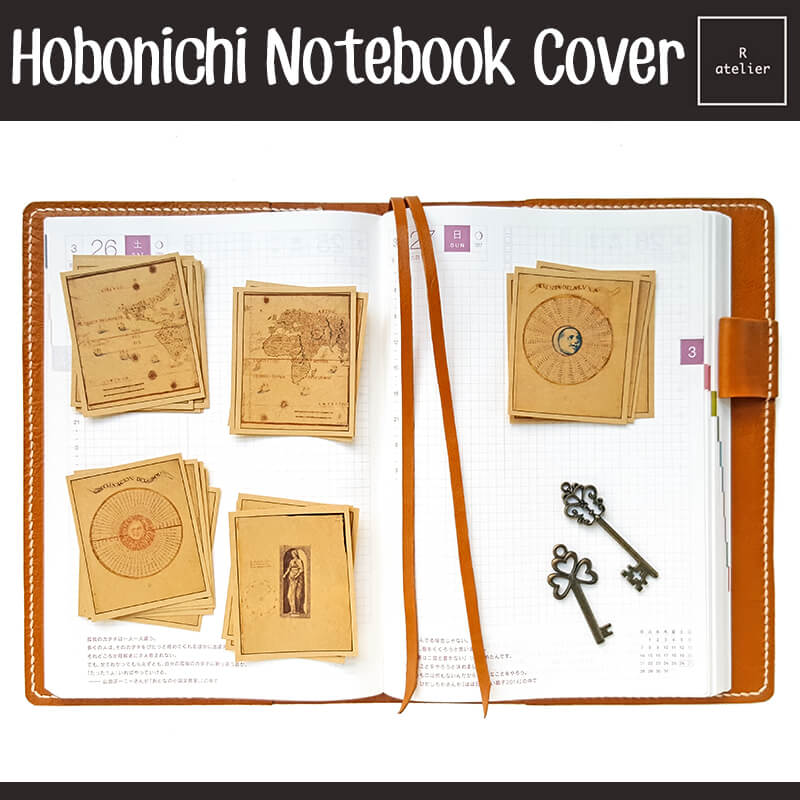 R.atelier Hobonichi A5 Leather Notebook Folio Cover