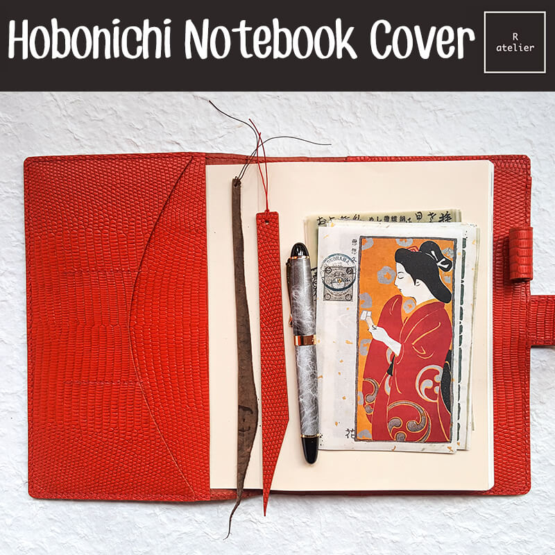 R.atelier Hobonichi A5 Leather Notebook Folio Cover