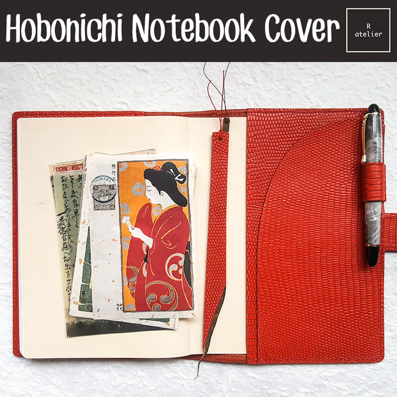 R.atelier Hobonichi A5 Leather Notebook Folio Cover