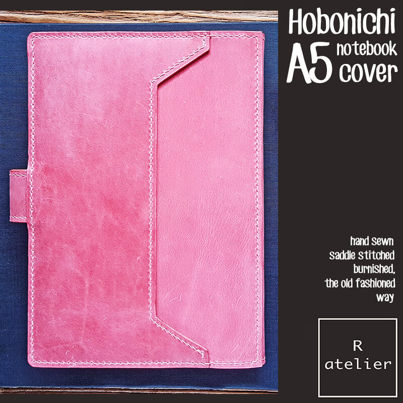 R.atelier Hobonichi A5 Leather Notebook Folio Cover