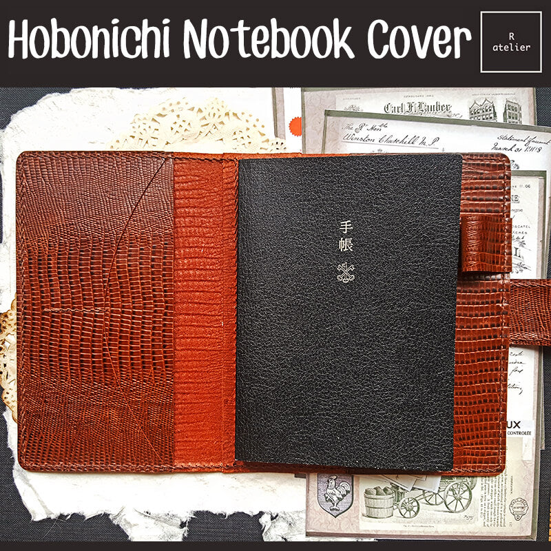 R.atelier Hobonichi A6 Leather Notebook Folio Cover