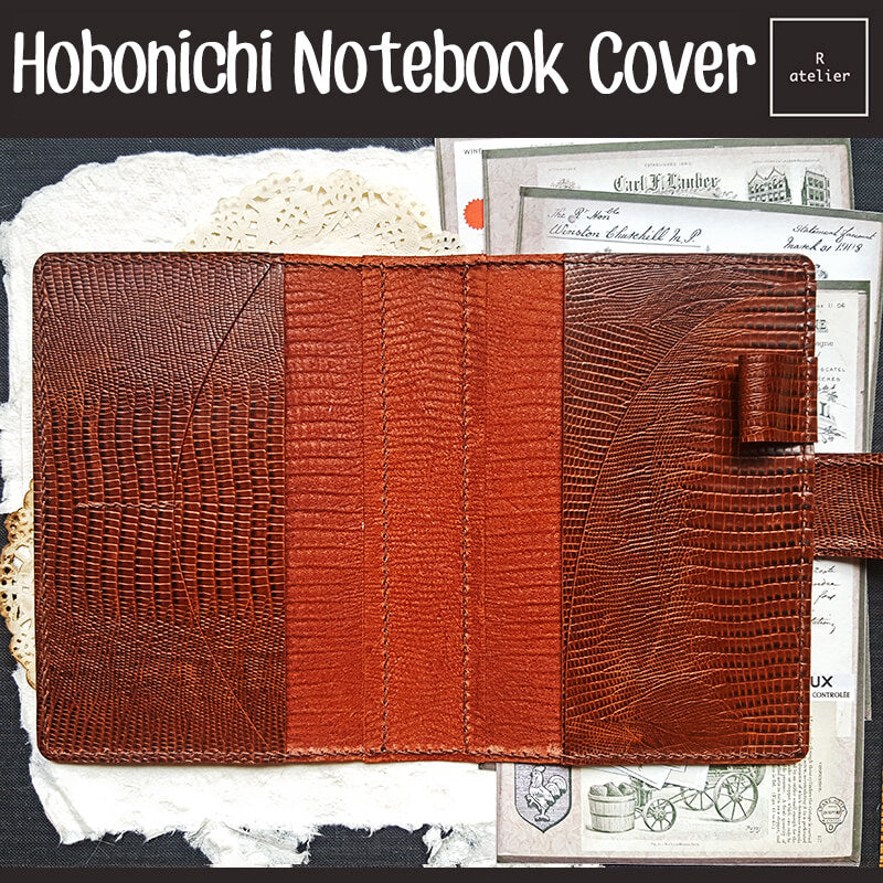 R.atelier Hobonichi A6 Leather Notebook Folio Cover