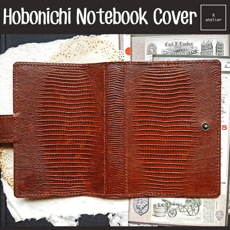 R.atelier Hobonichi A6 Leather Notebook Folio Cover