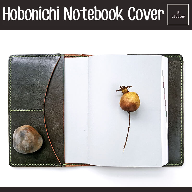 R.atelier Hobonichi A6 Leather Notebook Folio Cover