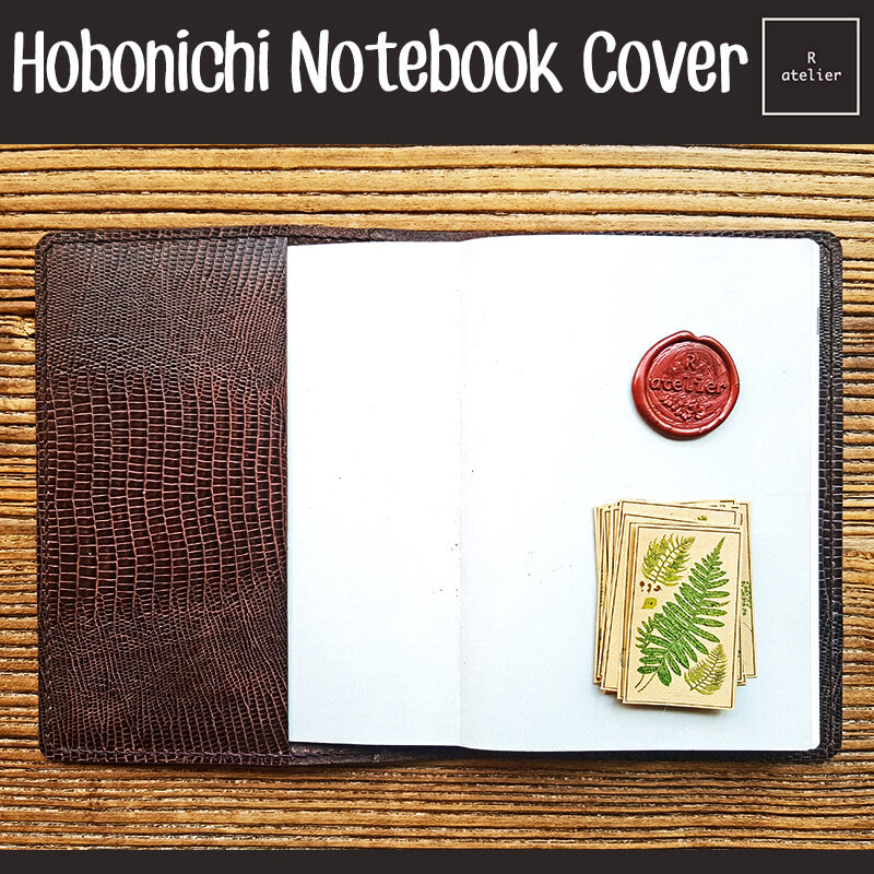 R.atelier Hobonichi A6 Leather Notebook Folio Cover