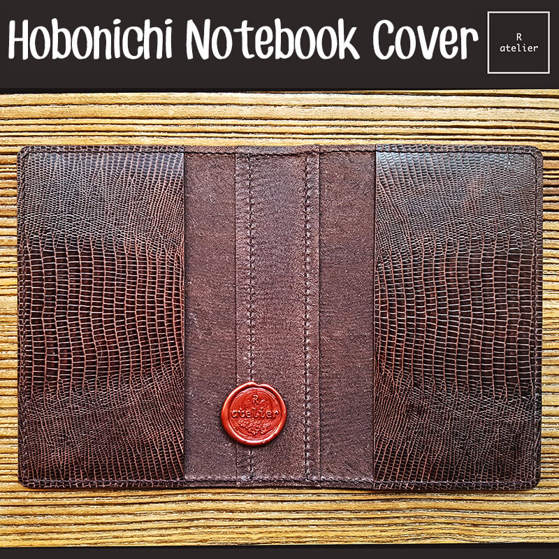 R.atelier Hobonichi A6 Leather Notebook Folio Cover