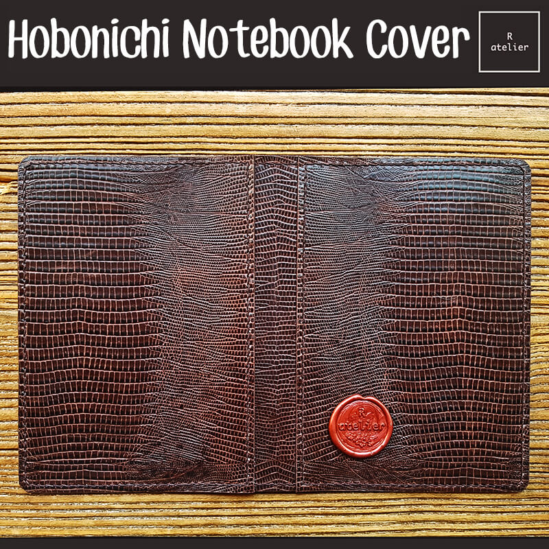 R.atelier Hobonichi A6 Leather Notebook Folio Cover