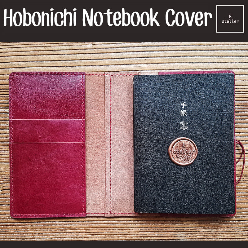 R.atelier Hobonichi A6 Leather Notebook Folio Cover