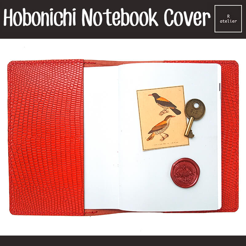 R.atelier Hobonichi A6 Leather Notebook Folio Cover