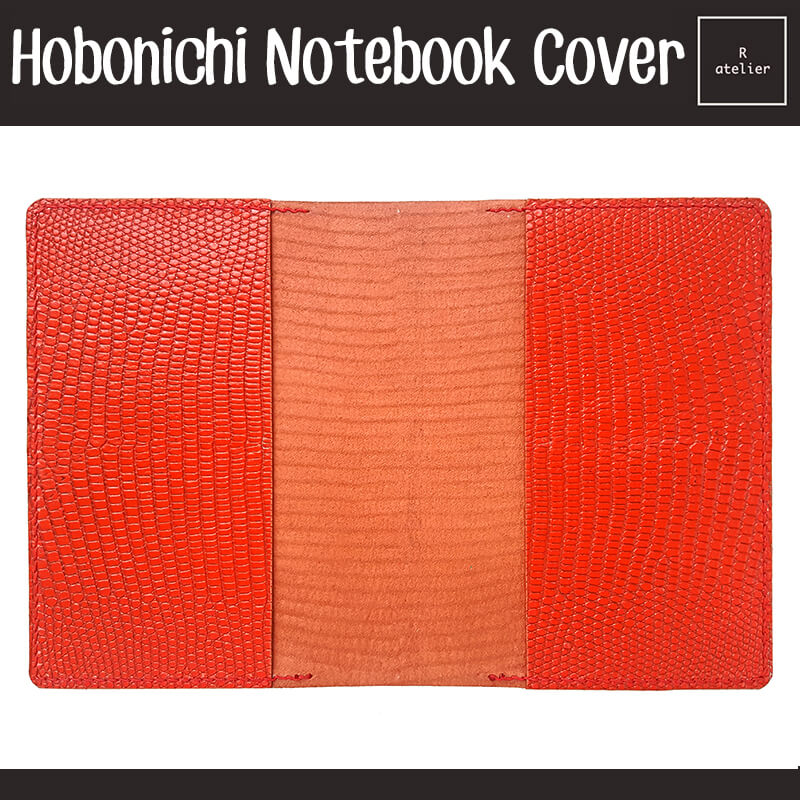 R.atelier Hobonichi A6 Leather Notebook Folio Cover