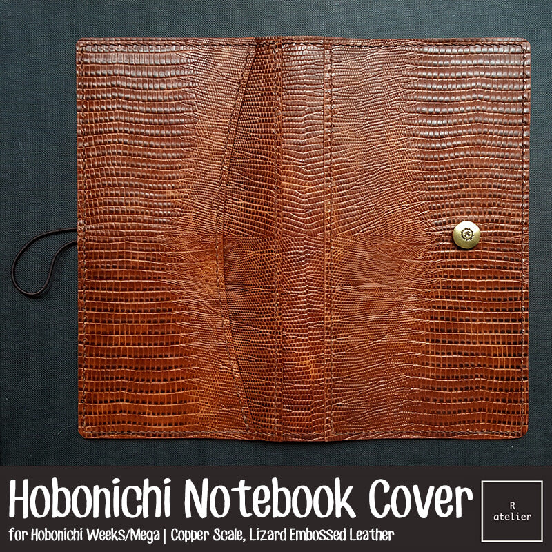 R.atelier Hobonichi Weeks Mega Leather Notebook Folio Cover