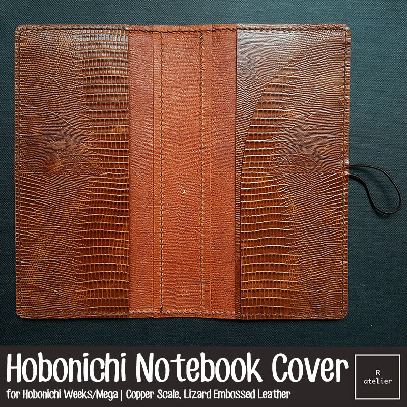 R.atelier Hobonichi Weeks Mega Leather Notebook Folio Cover